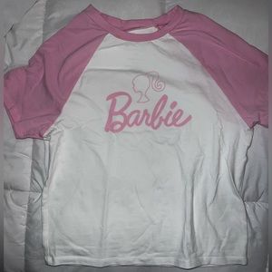 Barbie T-shirt cropped